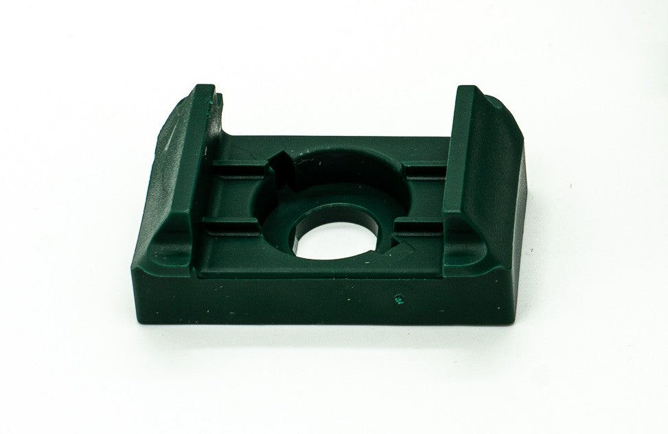 Distanzhalter F-Flansch; RAL 6005 moosgrün