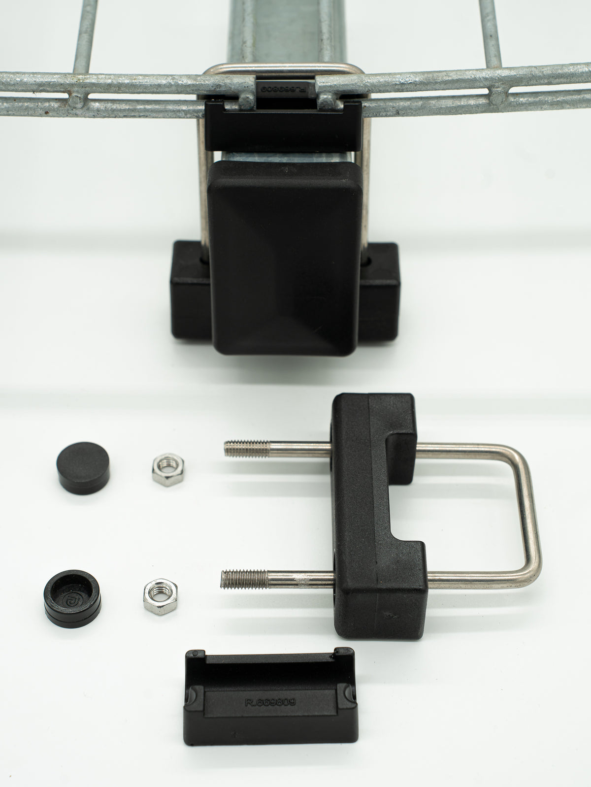 U-Bügel Verschraubung für 60/40mm; 7 tlg.