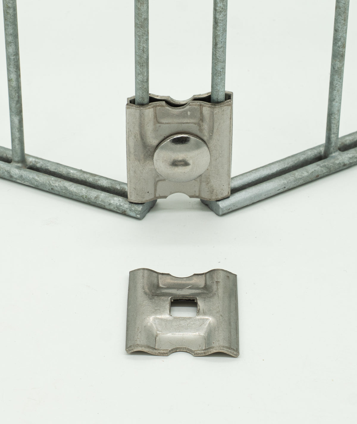 Eckverbinder Edelstahl; VA; 1 Stück