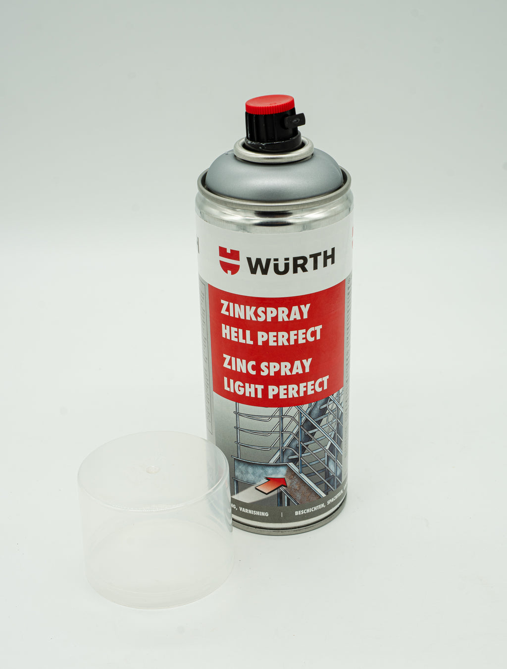 Zinkspray Hell Perfect Würth, 400 ml