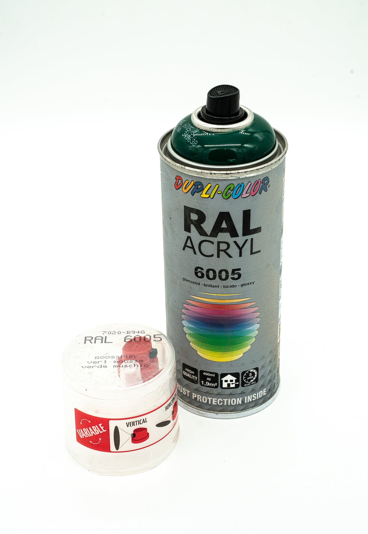 Lackspray Acryl RAL 6005 Moosgrün glänzend, 400 ml, Dupli Color