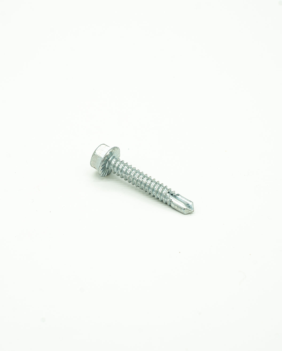 Bohrschraube 6,3 x 38 mm; 6 knt.; SW 10 mm