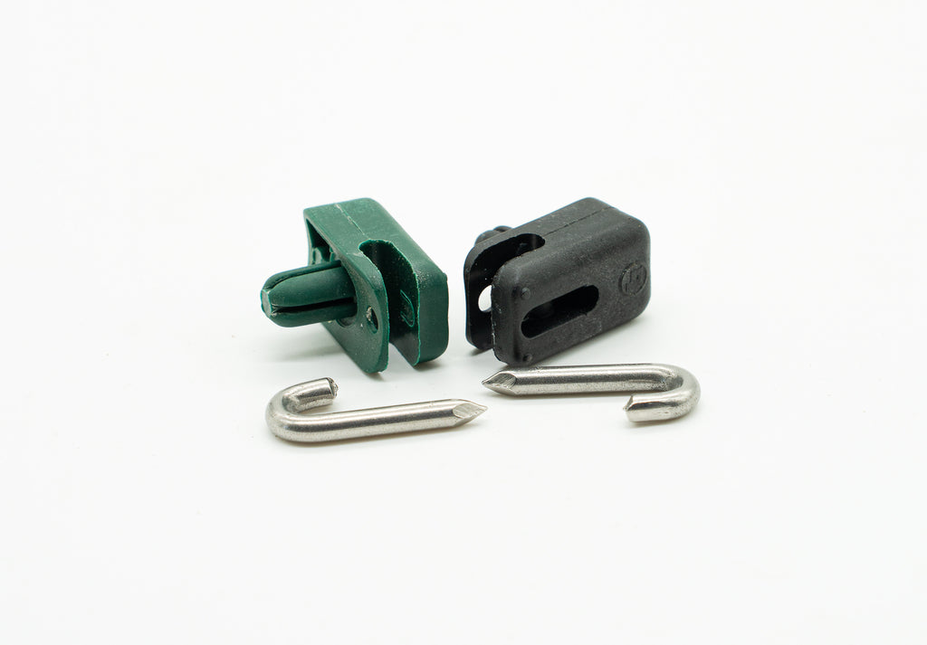 Spanndrahthalter-PVC; Maschendraht
