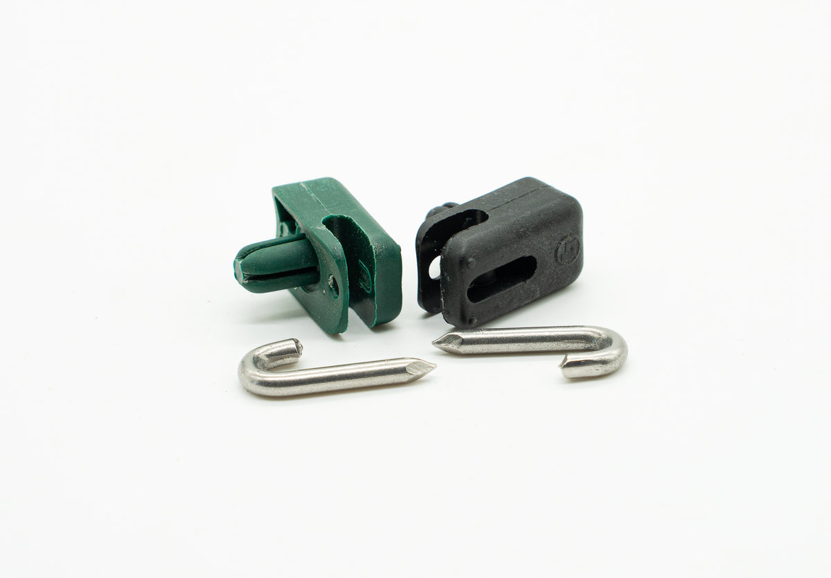 Spanndrahthalter-PVC; Maschendraht