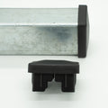 Kunststoff Kragenkappe 60x40, schwarz niedrig