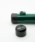 Kunststoff Rohrkappe ø42 mm, schwarz, leicht gewölbt